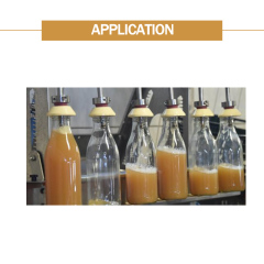 50-600ml Soy sauce sesame oil and vinegar filling machine glass bottle quantitative  service milk bottle making machine