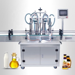 China factory straight line automatic bottle soft drink Mineral water juice oil bottle filling machine