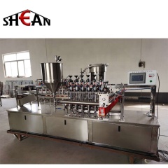 Automatic liquid bag spout pouch filling capping machines for milk