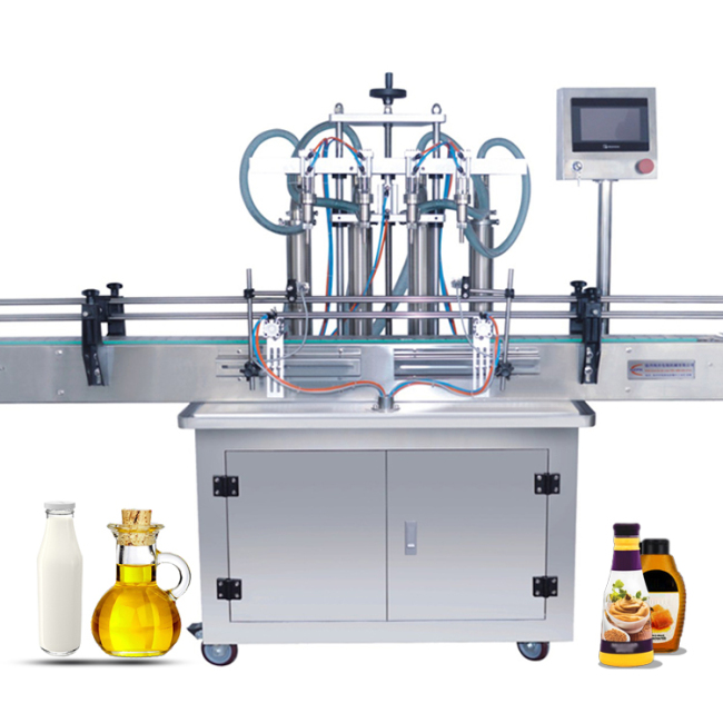 High Speed Olive Oil Cooking Oil Bottle Filling Machines Automatic liquid plant water bottling and capping machine