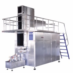 Automatic Diamond Packaging Aseptic 200ml Carton Juice Filling Machine For Milk
