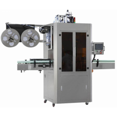 زجاجة يدوية / أوتوماتيكية كم ساخن يتقلص آلات الوسم كم آلة وسم