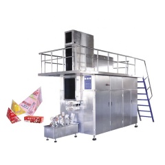 Fully Automatic Milk Juice bag in Box Aseptic Carton Filling Machine