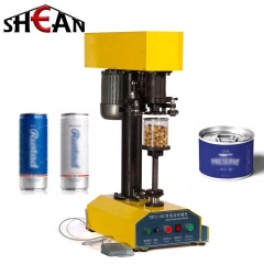 Best selling beverage can seamer / automatic tin can seaming machine / sealed cans