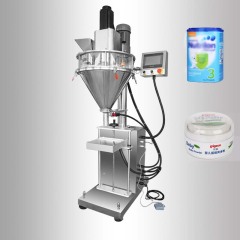 بودرة تجميل الوجه التجميلية بالحليب من Semiauto نشا دقيق القمح ودقيق كوكو السكر آلة تعبئة صغيرة