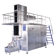 Aseptic 1000ml Pure Cow Milk Packing Machine Automatic Mango Juice Carton Filling Machine