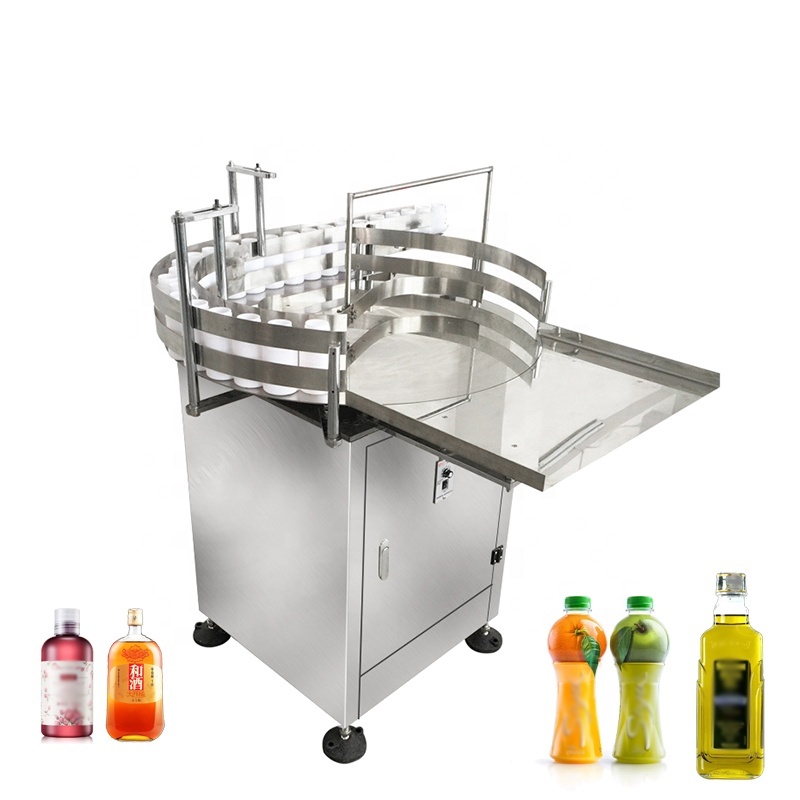 زجاجة بلاستيكية عالية السرعة طاولة دوارة آلة تفكيك الرموز