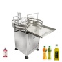 Automatic plastic glass bottle packaging automatic bottle unpacking machine.