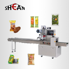 Automatic pillow type one piece film tea tomato vegetables packaging machine