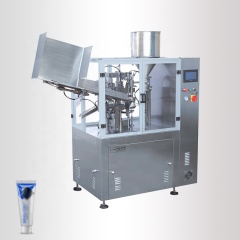 Automatic mixing paste liquid tube filling and sealing machine packaging machine
