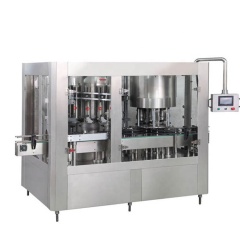 2021 New type cans of carbonated beverage beer/Sprite/Coke automatic carbonated can filling beer canning machine