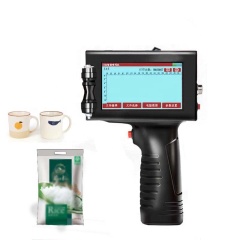 طابعة نافثة للحبر صغيرة صغيرة محمولة وقت تاريخ طابعة رمز الدفعة المحمولة النافثة للحبر