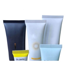 Semi automatic Desktop cosmetic liquid paste cream plastic soft tube filling and sealing machine