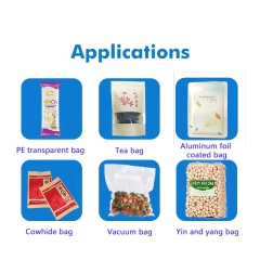 Widely used vertical bag sealing machine food plastic bag sealing machine