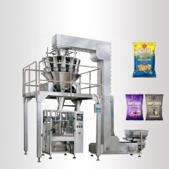 Automatic food multi-functional chips peanut nuts rice cereal snacks packing machine