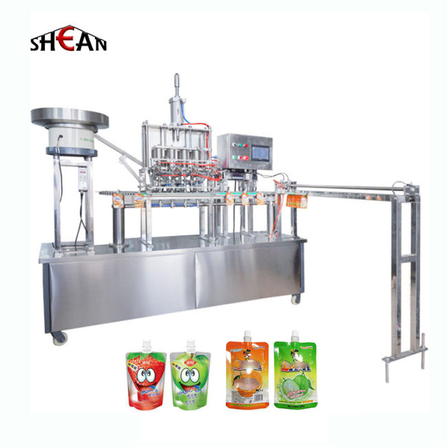 Hot selling stand up pouch filling machine spout filler spout pouch filling machine