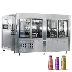 Complete Fully Automatic fresh Fruit Juice Processing Line / Drink Production Line / Juice Filling Machine