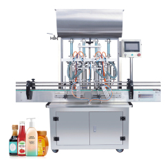 Automatic straight line paste filler for tomato sauce fruit jam ice cream cup filling machine