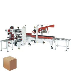 Made in china fully Automatic Carton Edges Sealer Box Sealing Machine Carton Sealer