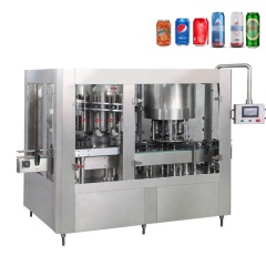 Factory special mass production of soda canning filling machine beer canning machine