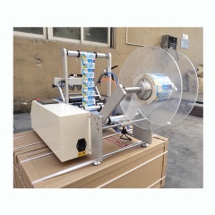 شبه التلقائي المطهر سطح سطح المكتب جولة الزجاج زجاجة آلة الوسم