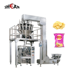 Automatic food multi-functional chips peanut nuts rice cereal snacks packing machine