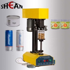 Best selling beverage can seamer / automatic tin can seaming machine / sealed cans