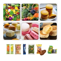 متعددة الوظائف الخضار الفاكهة فطر البطاطس الفلفل قناع الدجاج آلة التعبئة والتغليف وسادة