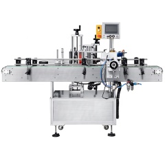 Automatic Round Sleeve Tube Sticker Labeling Machine For Flat Bottle Glass