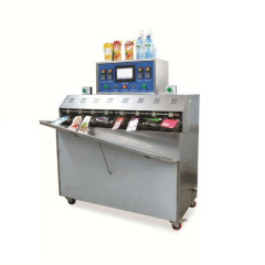 Semi Automatic 8 head inflatable bag filling sealing machine manufacturers Made In China