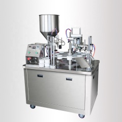 Semi-automatic hose Filling and sealing machine for small plastic tube tail of skin care products