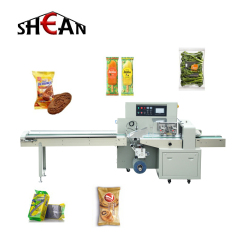 Multifunction automatic bread food horizontal modified atmosphere packaging machine for pizza Multifunction automatic bread food horizontal modified atmosphere packaging machine for pizza