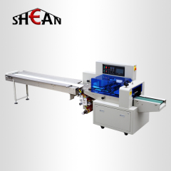 Multifunction Auto-feeding Flow Pack Soap Biodegradable Bag Pillow Packaging Machine