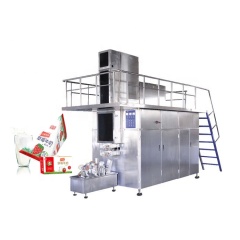 Fully Automatic Milk Juice bag in Box Aseptic Carton Filling Machine