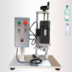 Semi Automatic Desktop Perfume Water Beverage Glass Bottle Capping Machine
