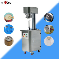 Electric plastic bottle cup sealer semi automatic cans sealing machine