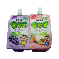 Automatic Spout Pouch Liquid Water filling and capping machine Mango Juice stand up  pouch filling and sealing machine