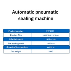 Automatic Electric Continuous Gas Sealing Aerating Band Sealer