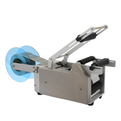 آلة وضع العلامات اليدوية المستديرة منخفضة السعر لعلب زجاجات الحيوانات الأليفة