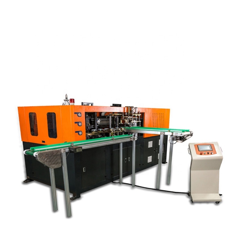 تهب آلة زجاجة زجاجة بلاستيكية كاملة التلقائي صب تهب آلة PET