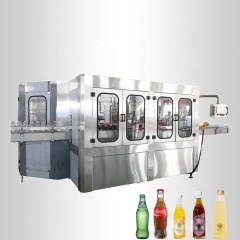 Automatic Carbonated Beverage Can Filling Machine/Beer Canning Machine sparkling wine champagne filling machine