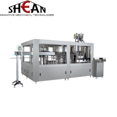 Carbonated drinks three in one production line sparkling wine champagne filling machine