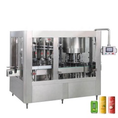 Filling line Water juice drinks drinks filling processing production line small cans