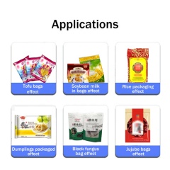 Vertical bag sealer food plastic bag band sealing machine stand pouch sealing machine