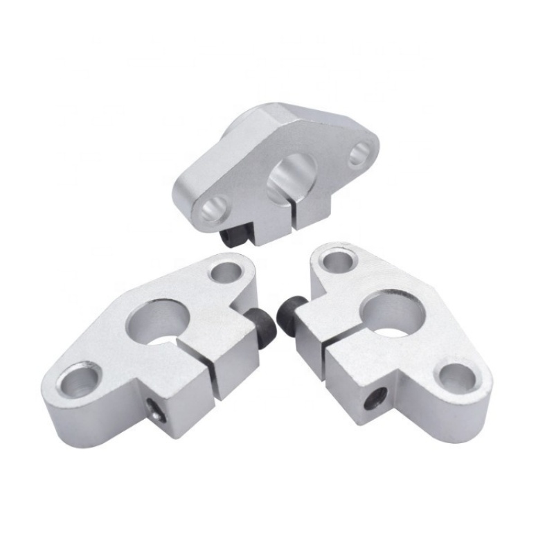 Aluminum Linear Motion Shaft Rod End Support SHF16 Shaft Support 16mm Rod Rail Support CNC Router