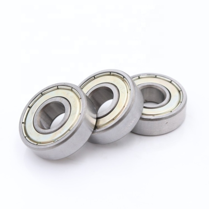 Low price carbon steel sliding door roller wheel bearing 6201ZZ