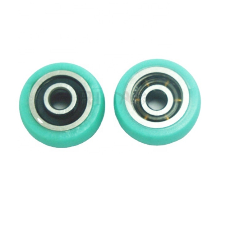 Small pulley wheel drawer cabinet PU roller shower roller pulley for sale