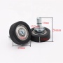 6*26*3.5mm 626 zz bearing with M6 screw PU material roller wheel for vending machine