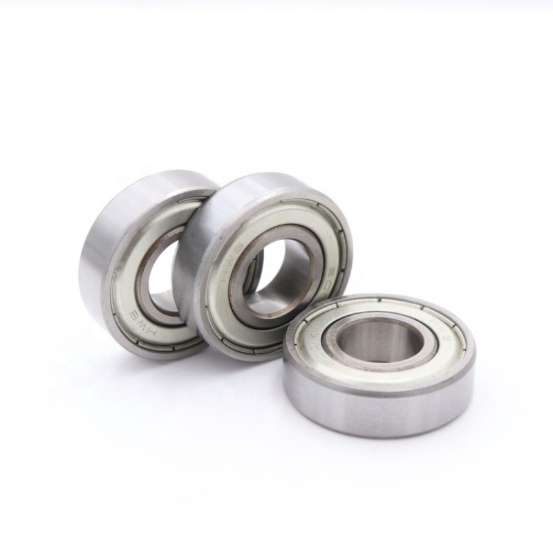 Good quality ABEC 3 bearing 6001 2RS 6001ZZ deep groove ball bearing p6 with size 12*28*8mm