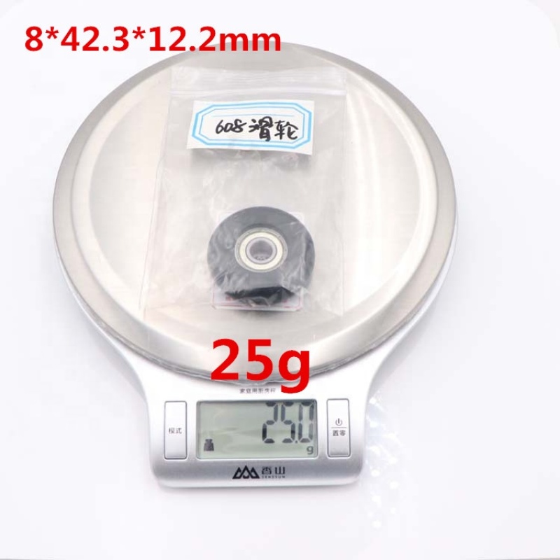 roller wheel pulley wheel, nylon coated ball bearing for sliding door and windows Roller Pulley